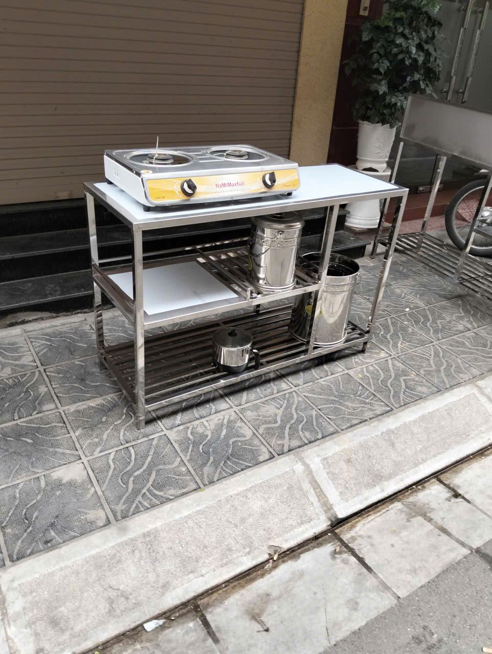 Ưu điểm của kệ bếp ga inox